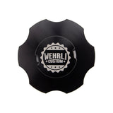 2011-2024 Powerstroke Billet Aluminum Black Anodized Oil Fill Cap - Wehrli Custom Fabrication