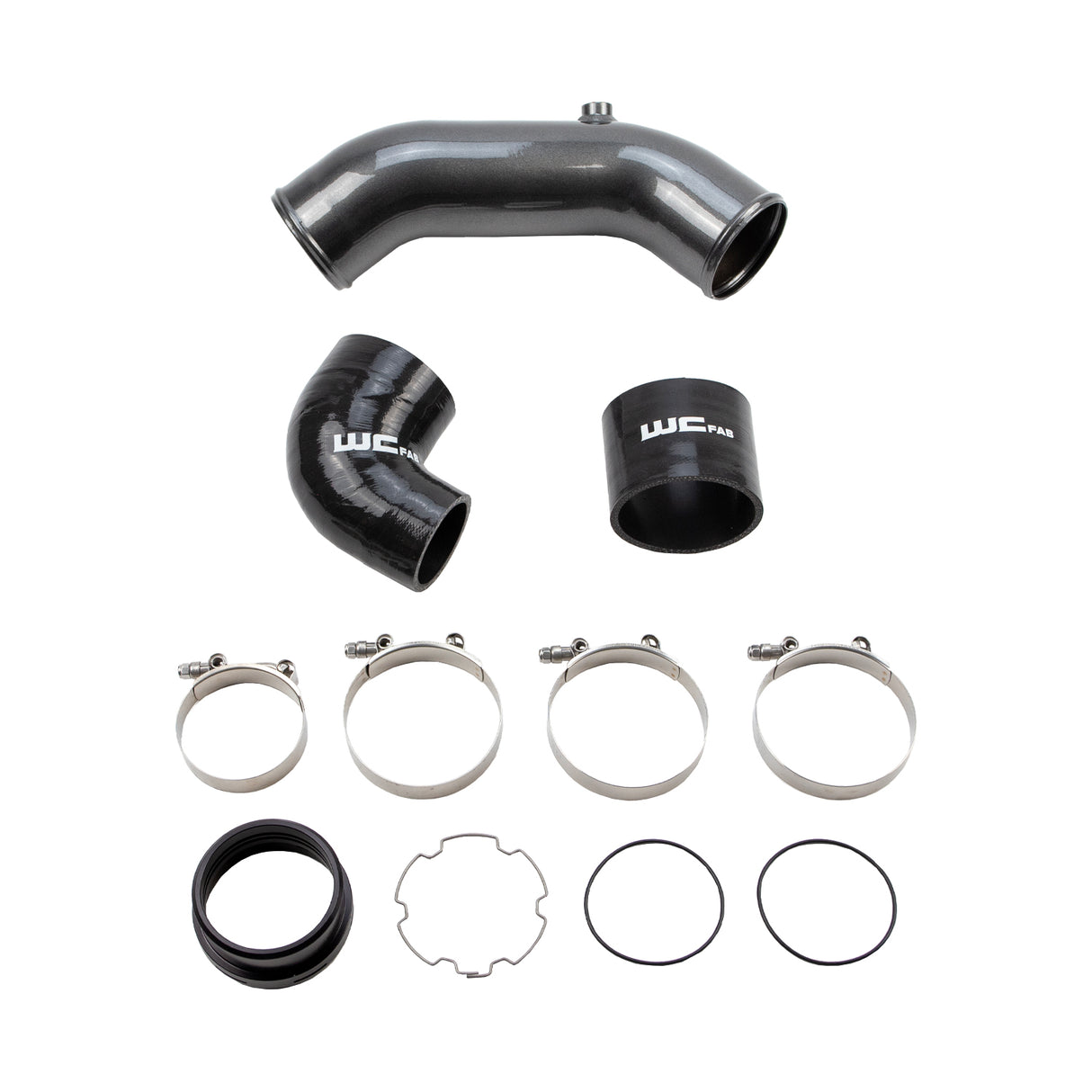 2017-2025 Powerstroke 3.5" Cold Side Intercooler Pipe Kit - Wehrli Custom Fabrication