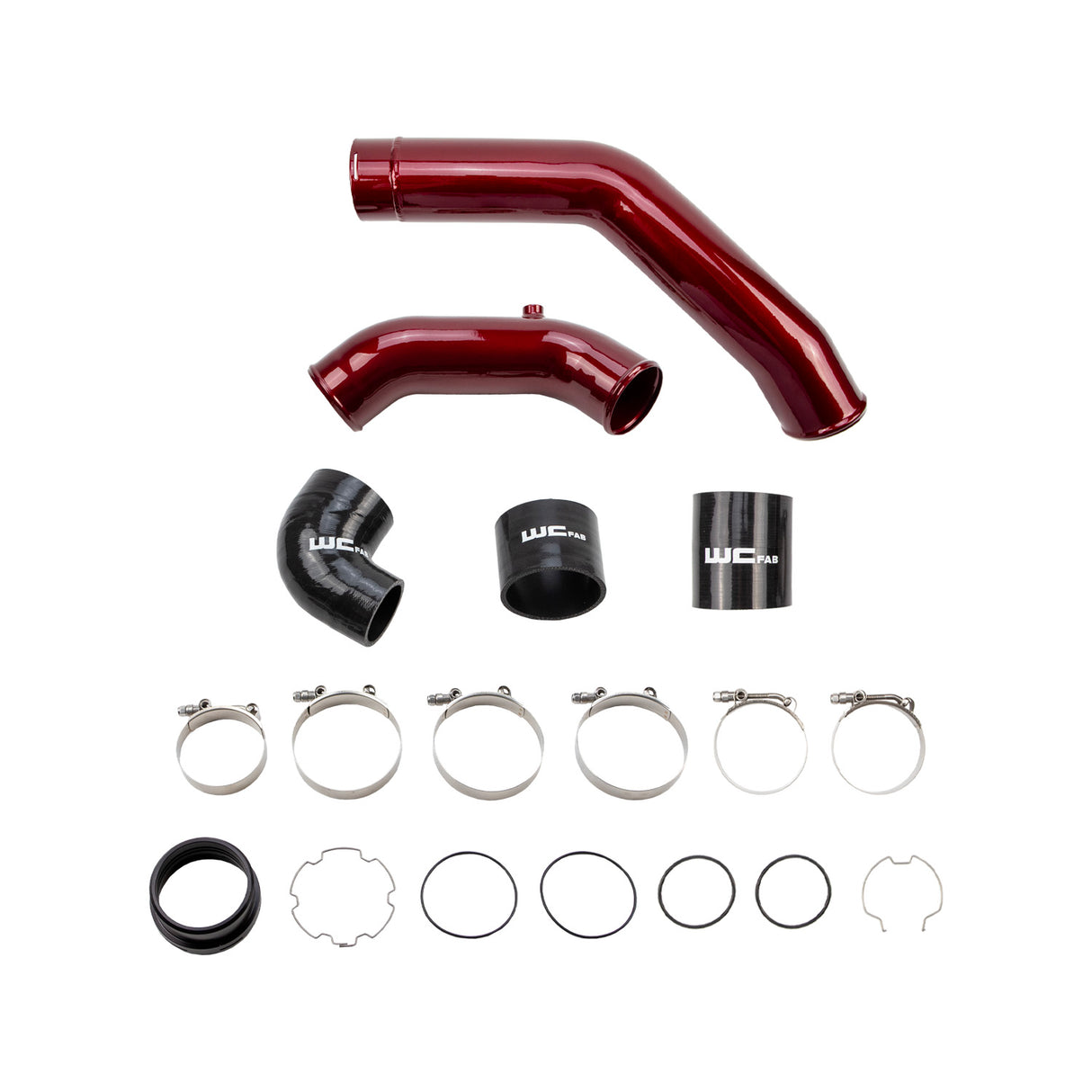 2017-2025 Powerstroke High Flow Intercooler Pipe Kit - Wehrli Custom Fabrication