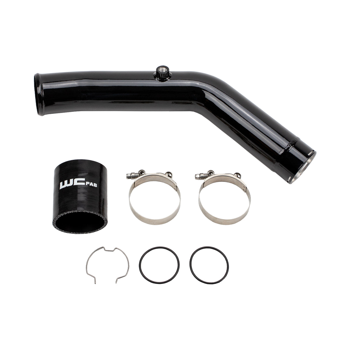 2023-2025 Powerstroke High Output Hot Side Intercooler Pipe Kit - Wehrli Custom Fabrication