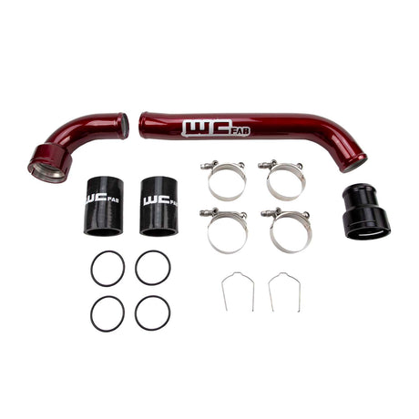 2017-2024 Powerstroke Upper Coolant Pipe Kit - Wehrli Custom Fabrication