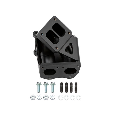 2017-2025 Duramax Twisted T4 Turbo Pedestal - Wehrli Custom Fabrication