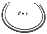 2011-2016 Duramax Twin Turbo Oil Line Kit (S400) - Wehrli Custom Fabrication