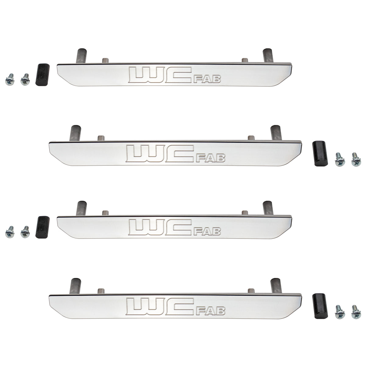 2020-2025 Duramax Billet Marker Light Delete Kit, With Logo, Paint to Match - Wehrli Custom Fabrication