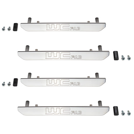 2020-2025 Duramax Billet Marker Light Delete Kit, With Logo, Paint to Match - Wehrli Custom Fabrication