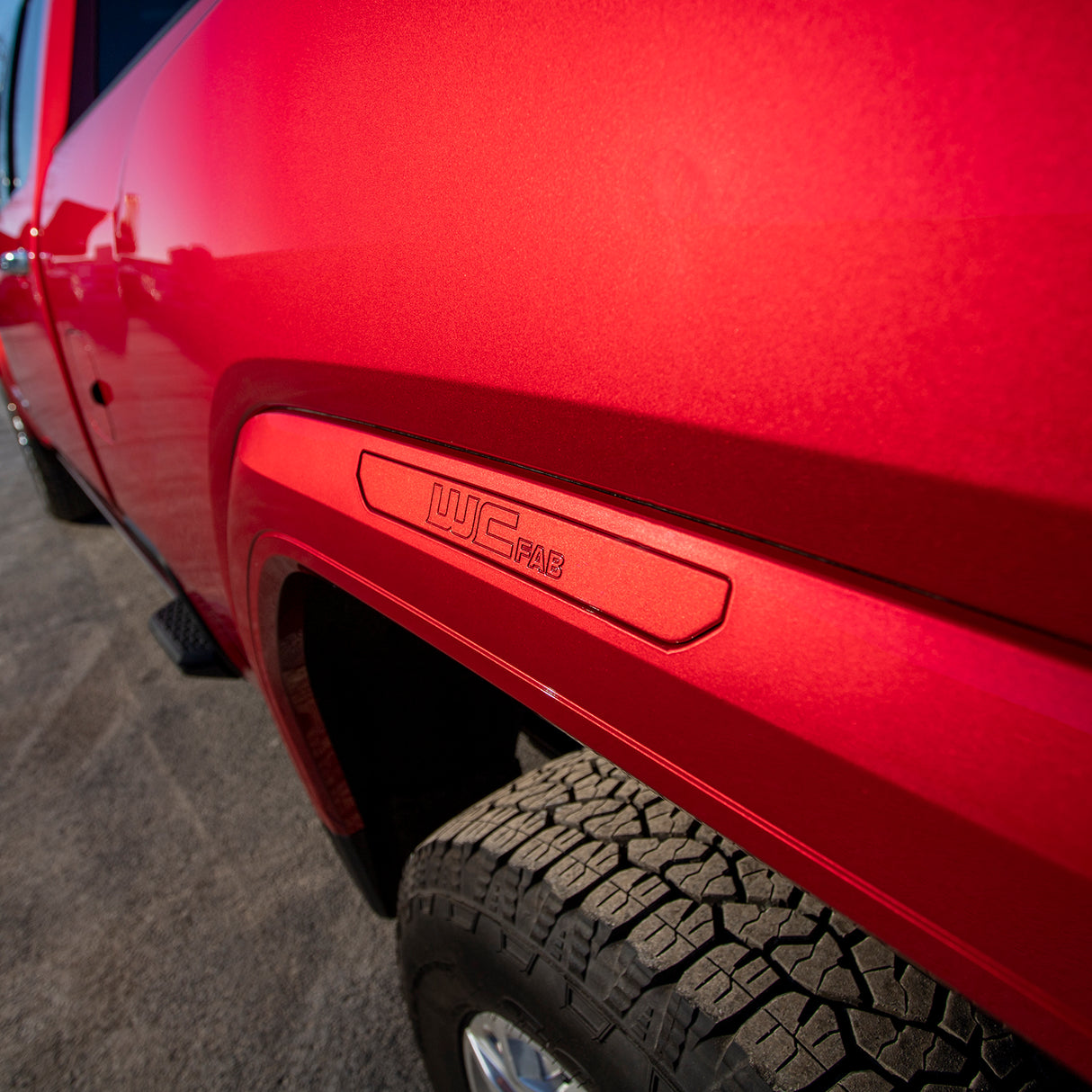 2020-2025 Duramax Billet Marker Light Delete Kit, With Logo, Paint to Match - Wehrli Custom Fabrication