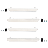 2020-2025 Duramax Billet Marker Light Delete Kit, Without Logo, Paint to Match - Wehrli Custom Fabrication