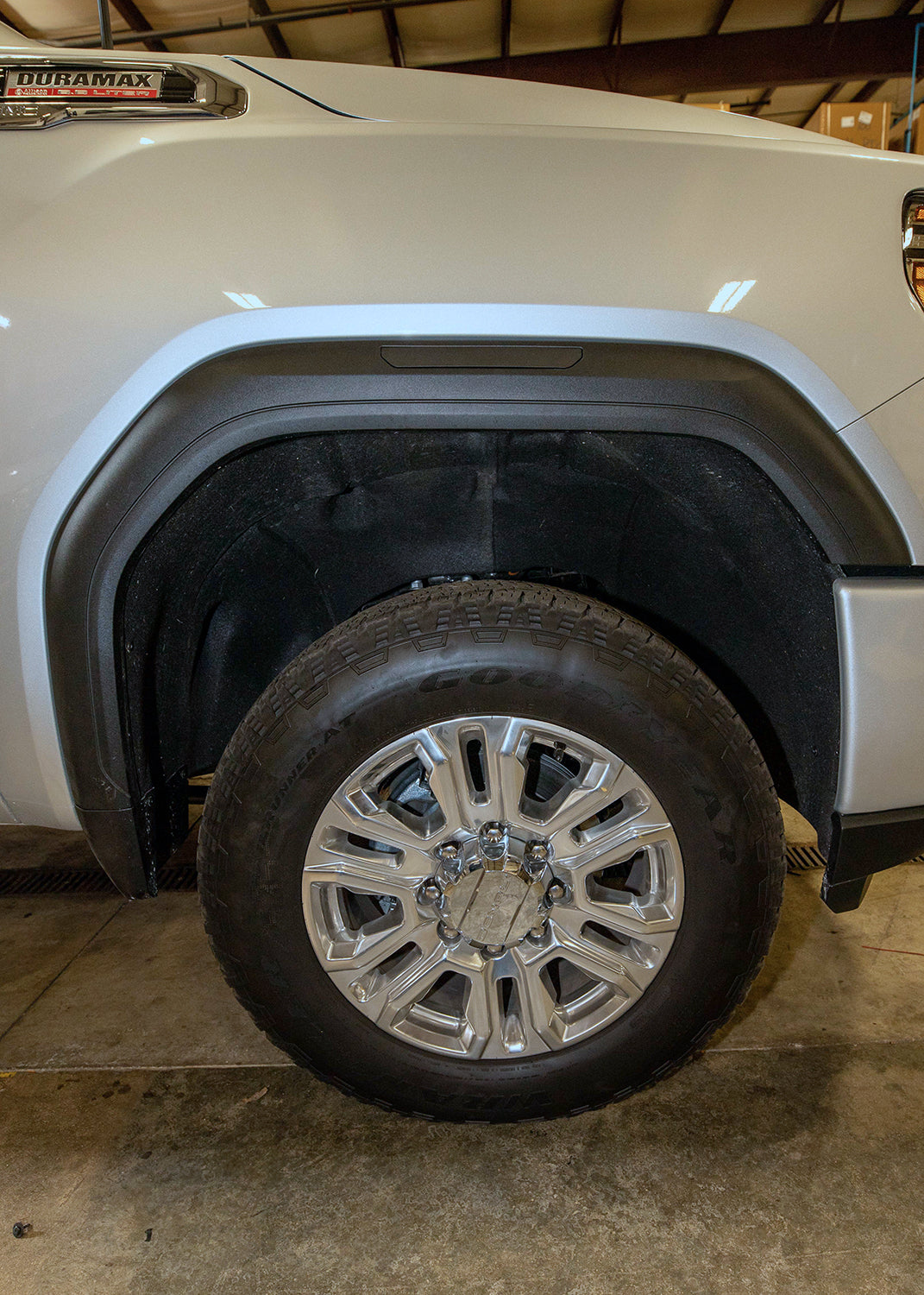2020-2025 Duramax Billet Marker Light Delete Kit, Without Logo, Fine Texture Black - Wehrli Custom Fabrication