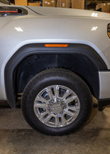 2020-2025 Duramax Billet Marker Light Delete Kit, Without Logo, Fine Texture Black - Wehrli Custom Fabrication