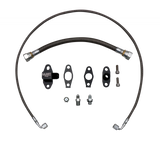 2004.5-2016 Duramax S300 Single Turbo Oil Line Kit - Wehrli Custom Fabrication