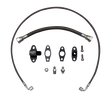 2001-2016 Duramax S400 Single Turbo Oil Line Kit - Wehrli Custom Fabrication
