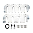 2004.5-2010 Duramax Billet Upper Valve Cover Set Raw Aluminum - Wehrli Custom Fabrication