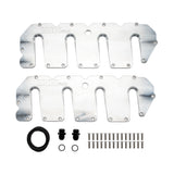 2004.5-2010 Duramax Billet Upper Valve Cover Set Raw Aluminum - Wehrli Custom Fabrication