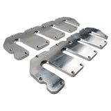 2004.5-2010 Duramax Billet Upper Valve Cover Set Raw Aluminum - Wehrli Custom Fabrication