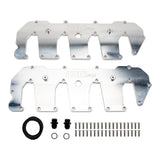 2011-2016 Duramax Billet Upper Valve Cover Set Raw Aluminum - Wehrli Custom Fabrication