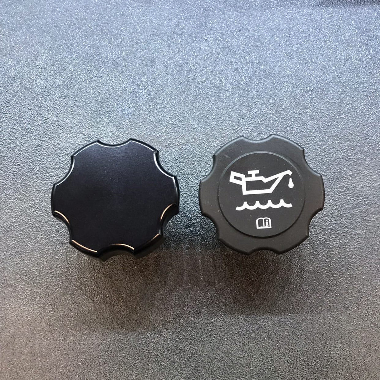 2001-2026 Duramax Billet Aluminum Black Anodized Oil Fill Cap - Wehrli Custom Fabrication