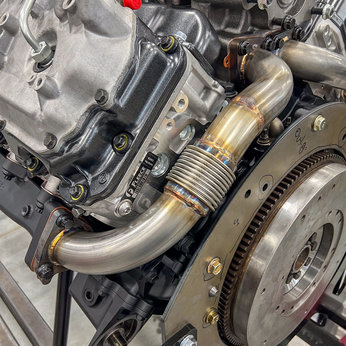 2001-2016 Duramax Up Pipe Bolt Kit - Wehrli Custom Fabrication
