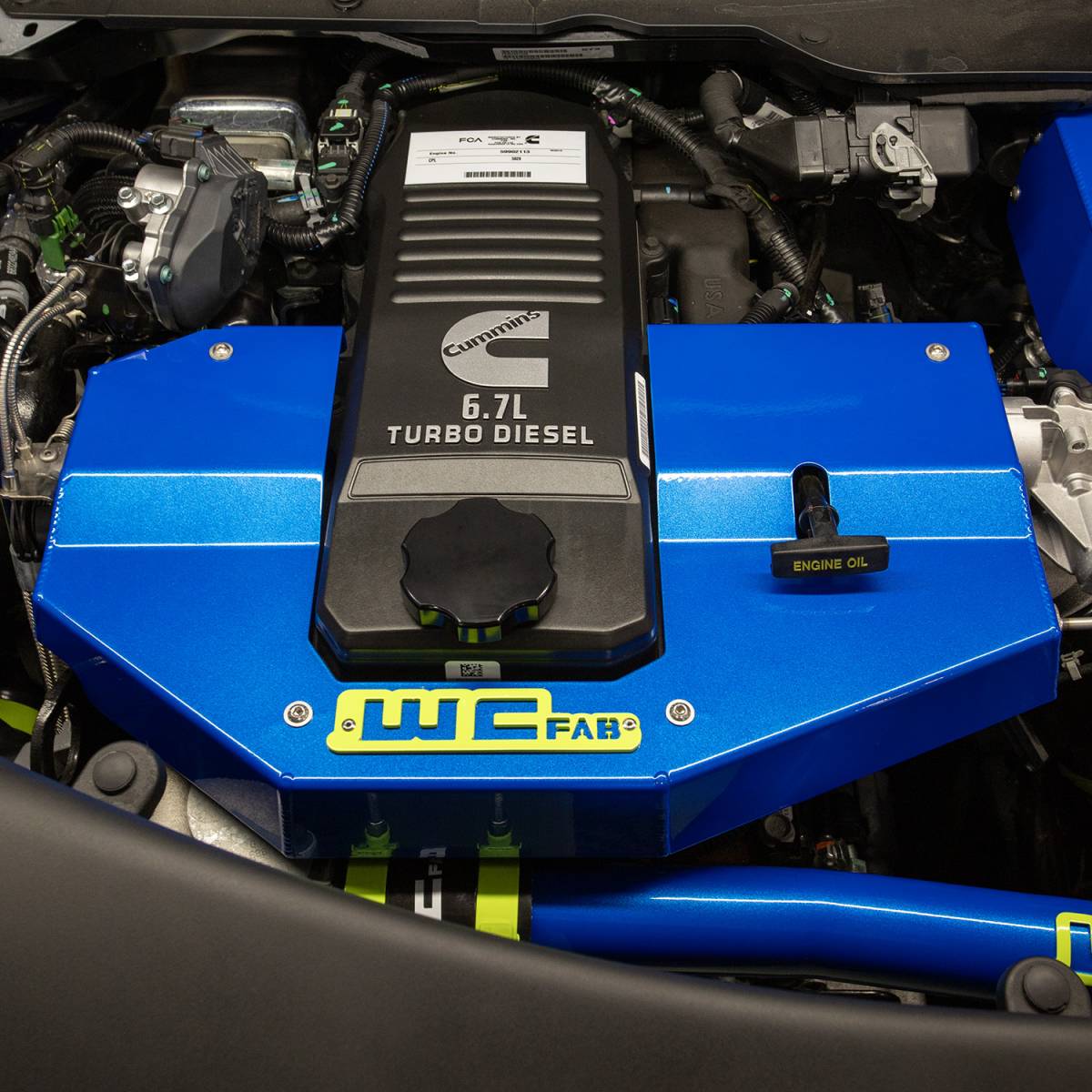 2010-2024 Cummins Engine Cover - Wehrli Custom Fabrication
