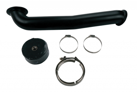 2001-2016 Duramax S400 3" Down Pipe - Wehrli Custom Fabrication