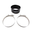 Universal 5" ID x 2.5" Long Silicone Boot and Clamp Kit - Wehrli Custom Fabrication