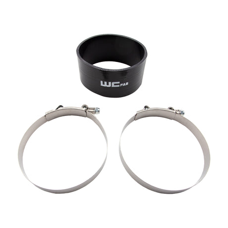 Universal 5" ID x 2.5" Long Silicone Boot and Clamp Kit - Wehrli Custom Fabrication
