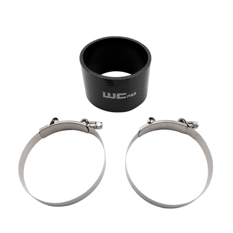 Universal 4" ID x 3" Long Silicone Boot and Clamp Kit - Wehrli Custom Fabrication
