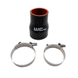 Universal 2.375" x 3" ID Straight Reducer 4.5" Long Silicone Boot and Clamp Kit - Wehrli Custom Fabrication