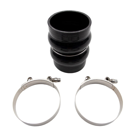 Universal 3.5" ID x 5" Long Silicone Hump Boot and Clamp Kit - Wehrli Custom Fabrication