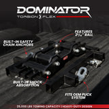 2017-2026 Powerstroke Gen-Y Dominator Torsion-Flex 25K Gooseneck Ball (GH-14011)