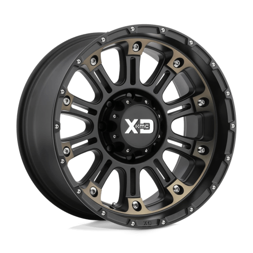 XD XD829 HOSS II - Satin Black Machined Dark Tint-Wheels-XD-Dirty Diesel Customs