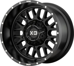 XD XD842 SNARE - Satin Black-Wheels-XD-Dirty Diesel Customs