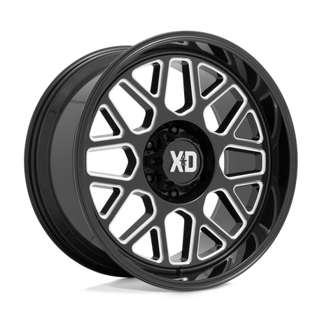 XD XD849 GRENADE 2 - Gloss Black Milled-Wheels-XD-Dirty Diesel Customs