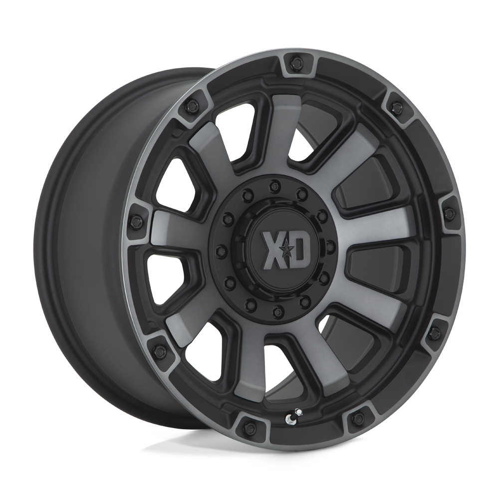 XD XD852 GAUNTLET - Satin Black W/ Gray Tint-Wheels-XD-Dirty Diesel Customs