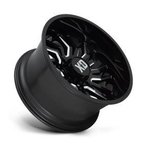 XD XD858 TENSION - Gloss Black Milled-Wheels-XD-Dirty Diesel Customs