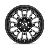 XD XD864 ROVER - Gloss Black Milled-Wheels-XD-Dirty Diesel Customs