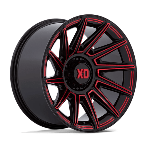XD XD867 SPECTER - Gloss Black W/ Red Tint (XD867BQ20105018N)-Wheels-XD-Dirty Diesel Customs