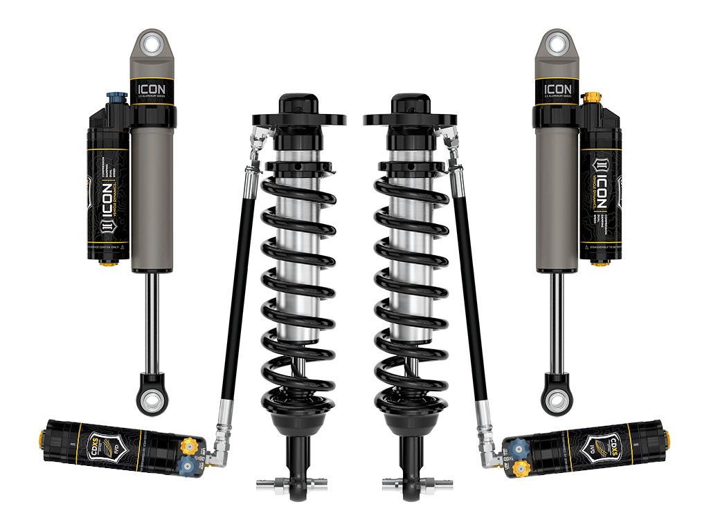 2021-2025 F-150 ICON CDXS Front and Rear Lift Kit (ICOK93114D)
