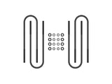 1999-2012 Cummins ICON Leaf Spring Axle U-Bolt Kit (ICO37023)