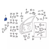 1999-2016 Powerstroke RH Interior Door Handle
