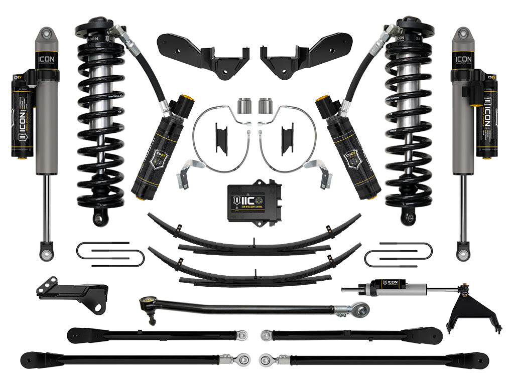 2023-2025 Powerstroke ICON Front and Rear Lift Kit (ICOK63178L)