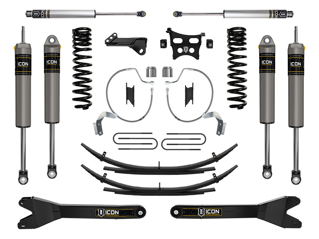 2023-2025 Powerstroke ICON Front and Rear Lift Kit (ICOK65912RL)