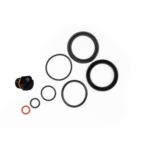 2001-2016 Duramax Filter Head Rebuild Kit w/Aluminum Bleeder Screw (DMAXORING+SCREW)