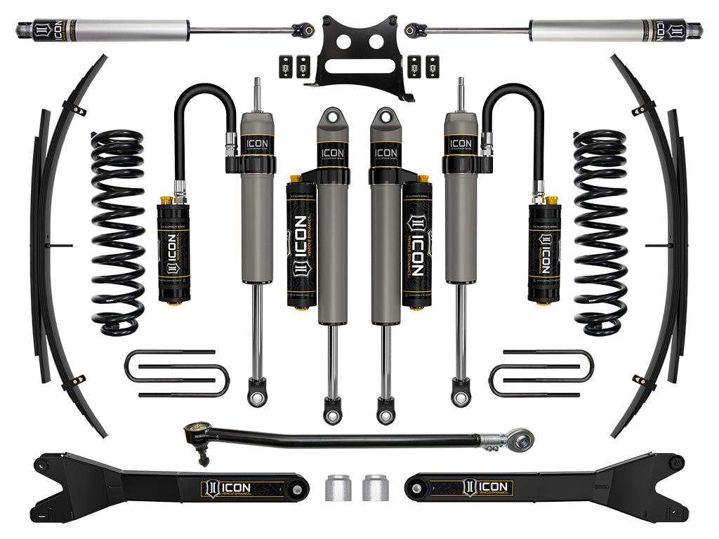 2017-2019 Powerstroke ICON 2.5 Front and Rear Lift Kit (ICOK62516L)