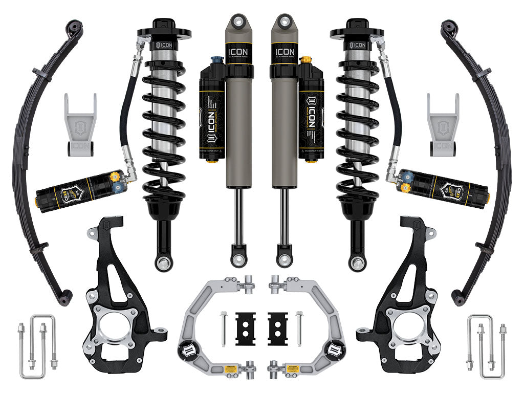 2021-2025 F-150 ICON CDXS Front and Rear Lift Kit (ICOK93144LD)