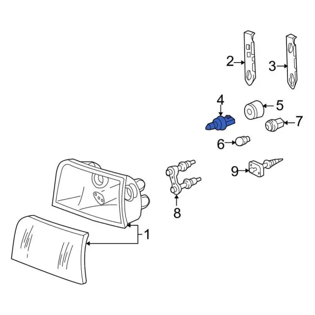 1994.5-2003 Powerstroke Headlight Bulb