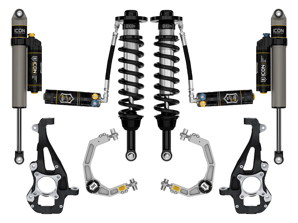 2021-2025 F-150 ICON CDXS Front and Rear Lift Kit (ICOK93144D)