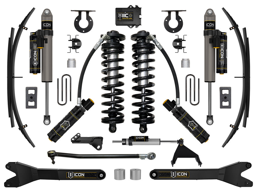 2023-2025 Powerstroke ICON 2.5 Front and Rear Lift Kit (ICOK63206RL)