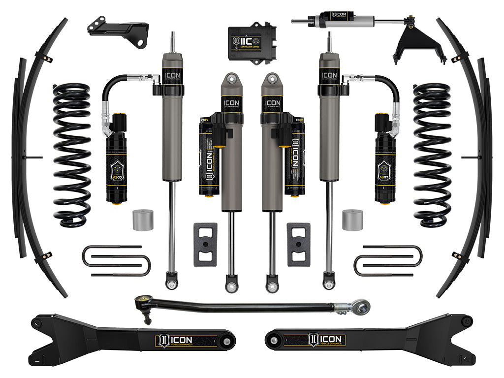 2023-2025 Powerstroke ICON 2.5 Front and Rear Lift Kit (ICOK65918RL)