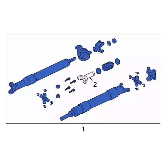 2017-2022 Powerstroke FR Driveshaft