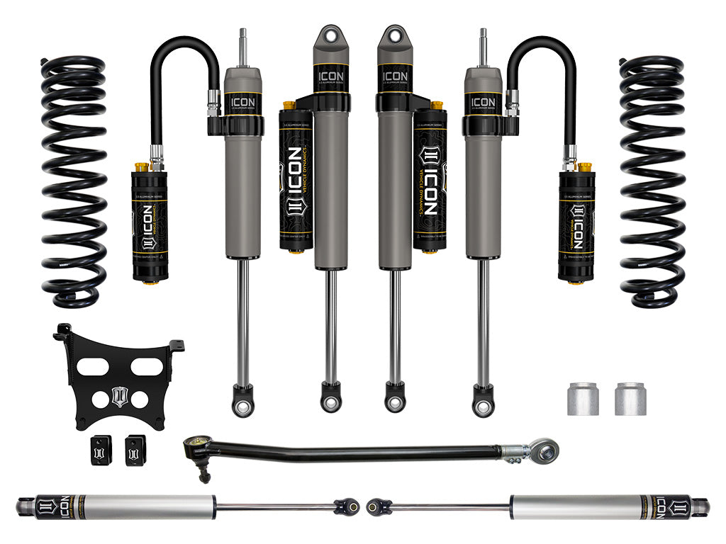 2023 Powerstroke ICON 2.5 Front and Rear Lift Kit (ICOK62565)